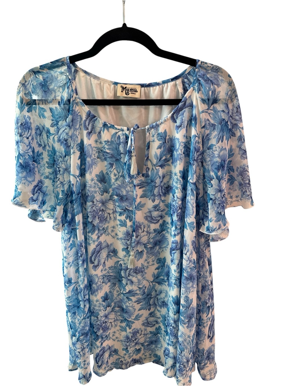 Blue Floral Dress